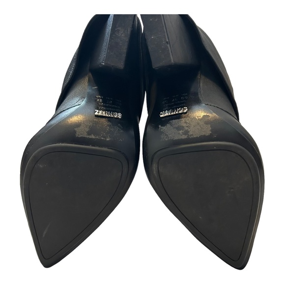 Schutz Arleana Black Foldover  Boot Size 8 - Picture 5 of 14